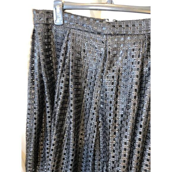 NWT 7th Avenue Design Studio New York & Company size 8 $55 Black Lined Skirt - Picture 3 of 12